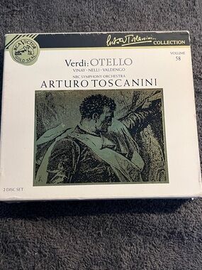 - Verdi: Otello Arturo Toscanini 2 disc CD Set
